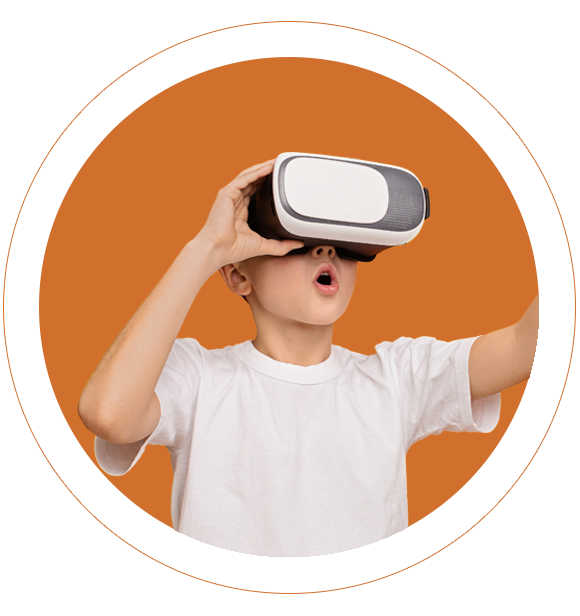 Realitate virtuală pentru copiii cu vârste de peste 8 ani